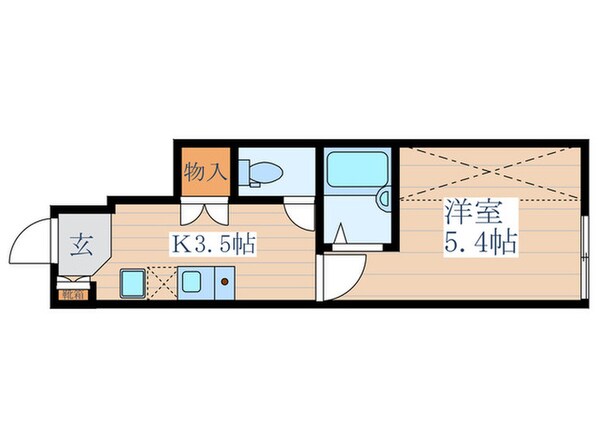 サンコート小金井本町1号館の物件間取画像